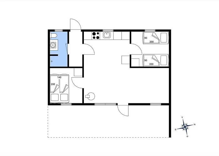0663-toftlund-midtparken-84 بيت للعطل *
